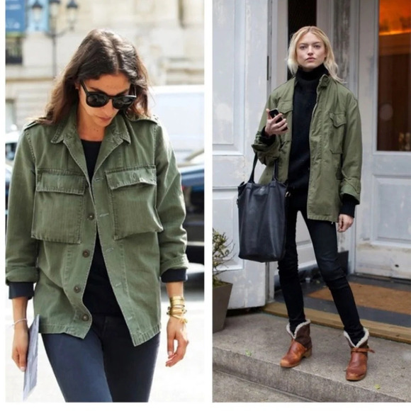 BP Nordstrom Utility Jacket Trench Coat Gorpcore Longline Fisherman Rustic Farm - Picture 7 of 7